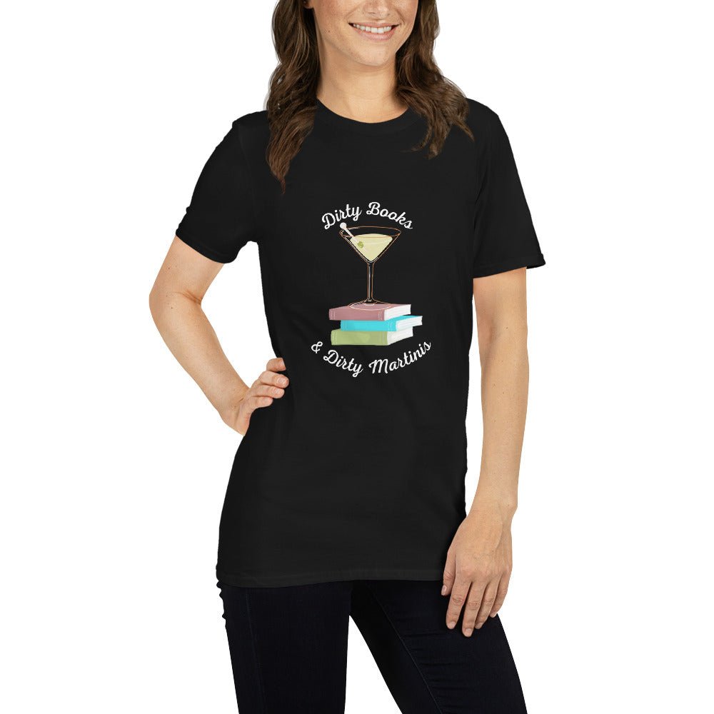 Dirty Books & Dirty Martinis T-Shirts - Kindle Crack
