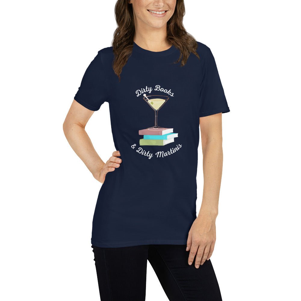 Dirty Books & Dirty Martinis T-Shirts - Kindle Crack