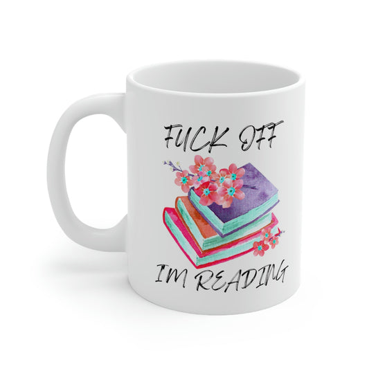 F*ck Off I'm Reading Mug - Kindle Crack