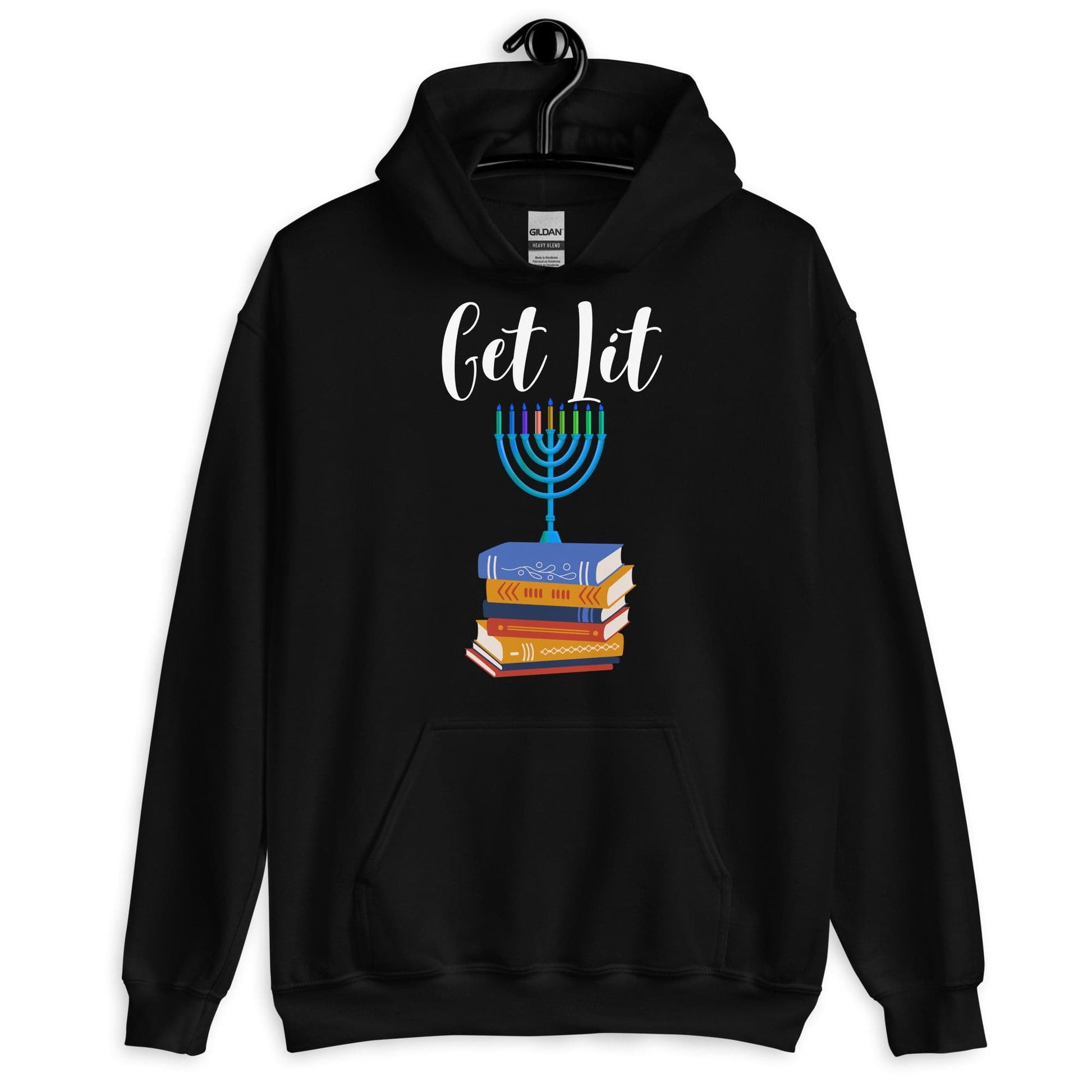 Get Lit Hanukkah Hoodie - Kindle Crack