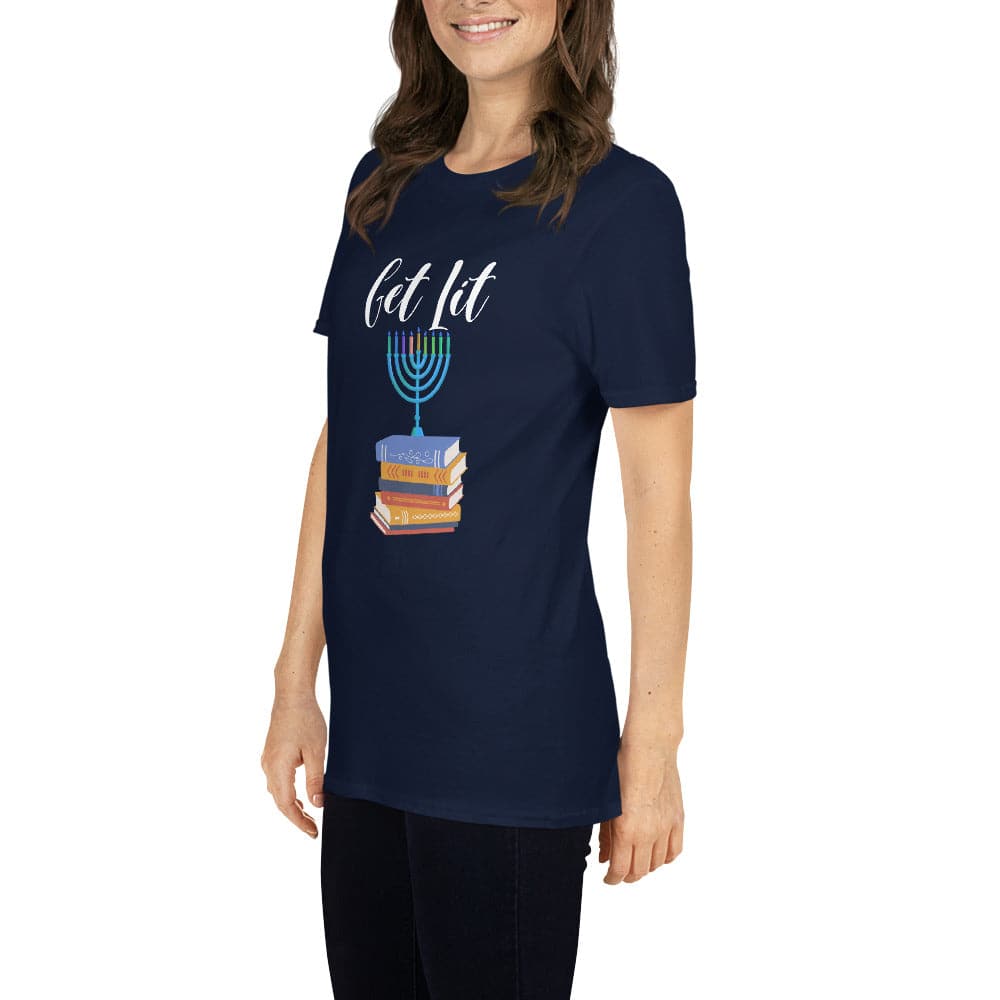 Get Lit Holiday T-Shirt - Kindle Crack