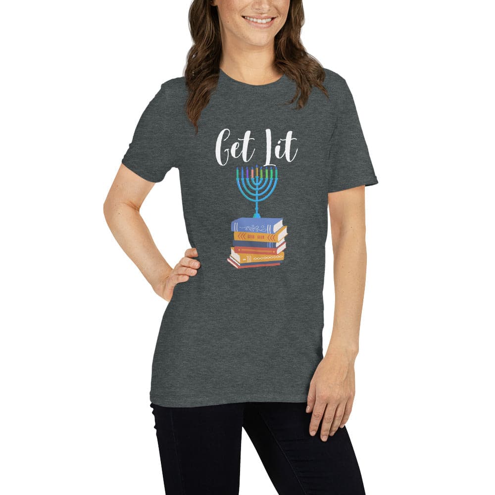Get Lit Holiday T-Shirt - Kindle Crack