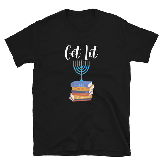 Get Lit Holiday T-Shirt - Kindle Crack