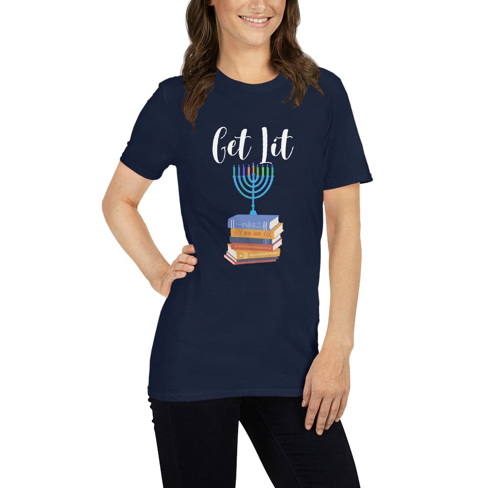 Get Lit Holiday T-Shirt - Kindle Crack