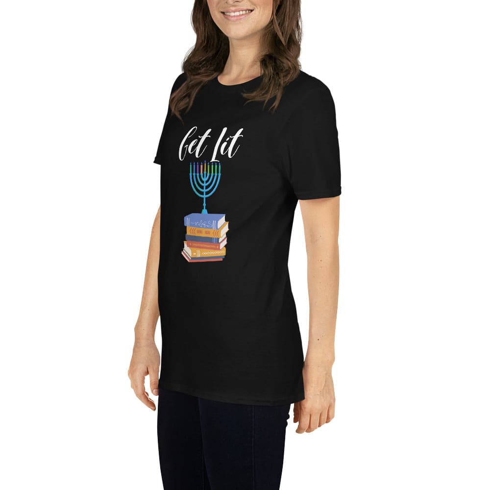 Get Lit Holiday T-Shirt - Kindle Crack