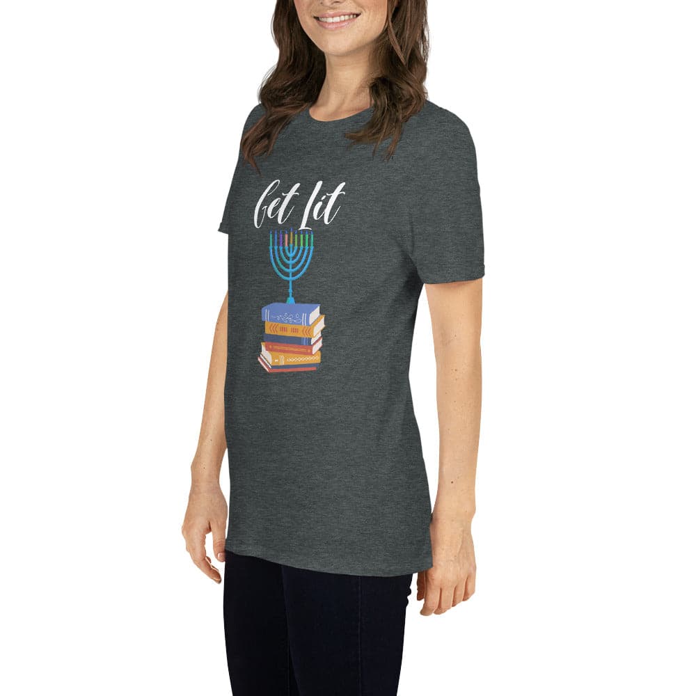 Get Lit Holiday T-Shirt - Kindle Crack