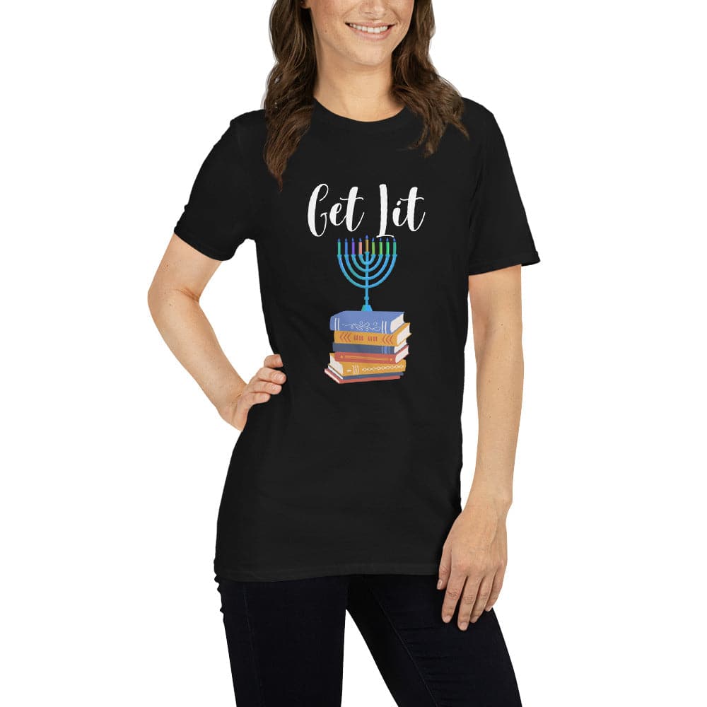 Get Lit Holiday T-Shirt - Kindle Crack
