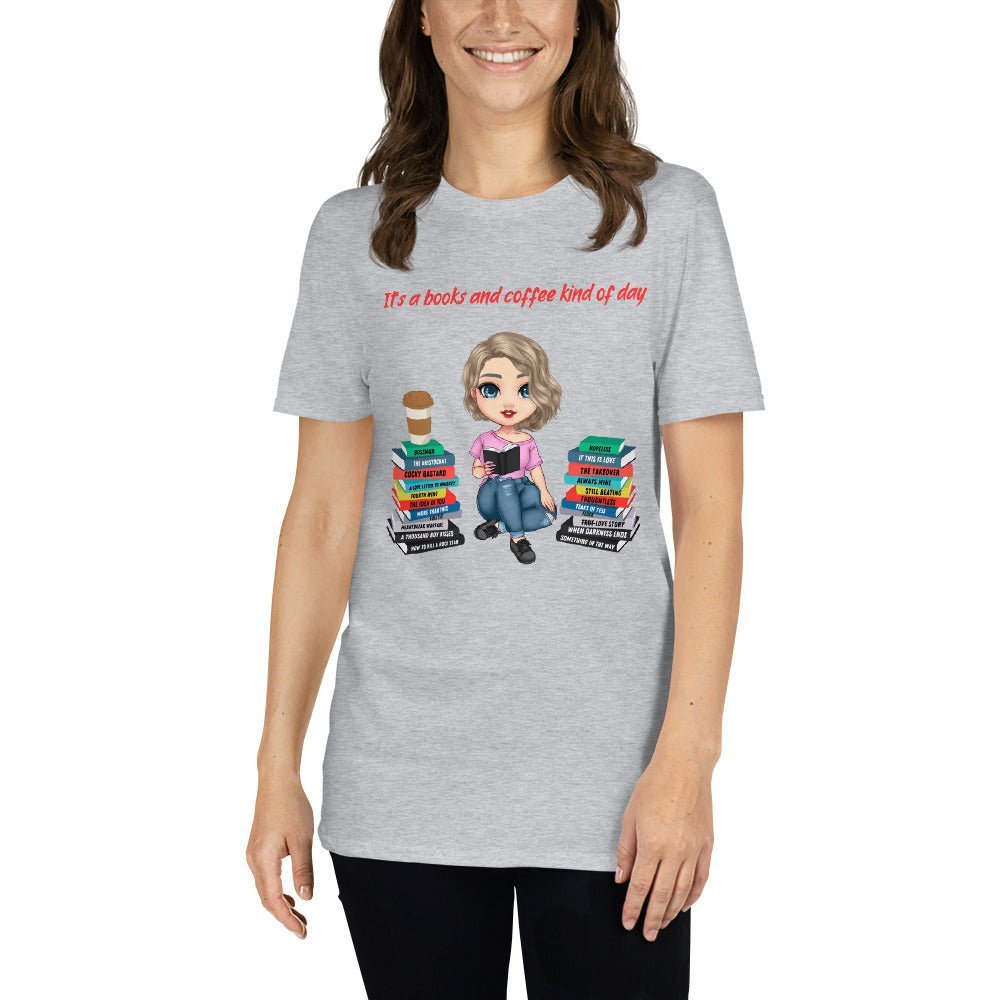 Personalized It's a Books & Coffee Day T-Shirt =) - Kindle Crack