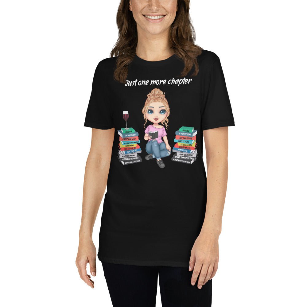 Personalized Just One More Chapter T-Shirt - Kindle Crack