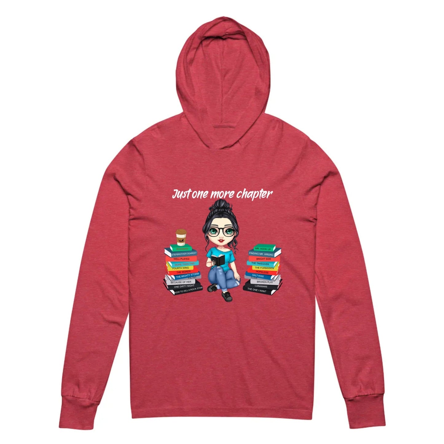 Personalized Just One More Chapter T-Shirt Hoodie - Kindle Crack