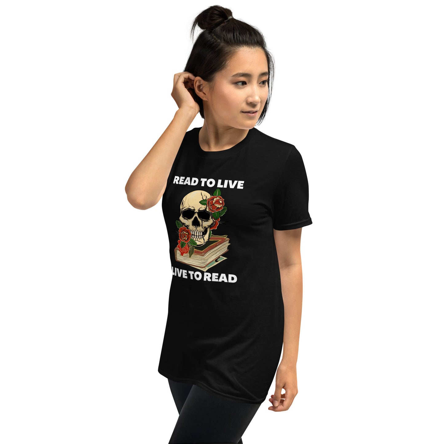 Read to Live Unisex T-Shirt - Kindle Crack
