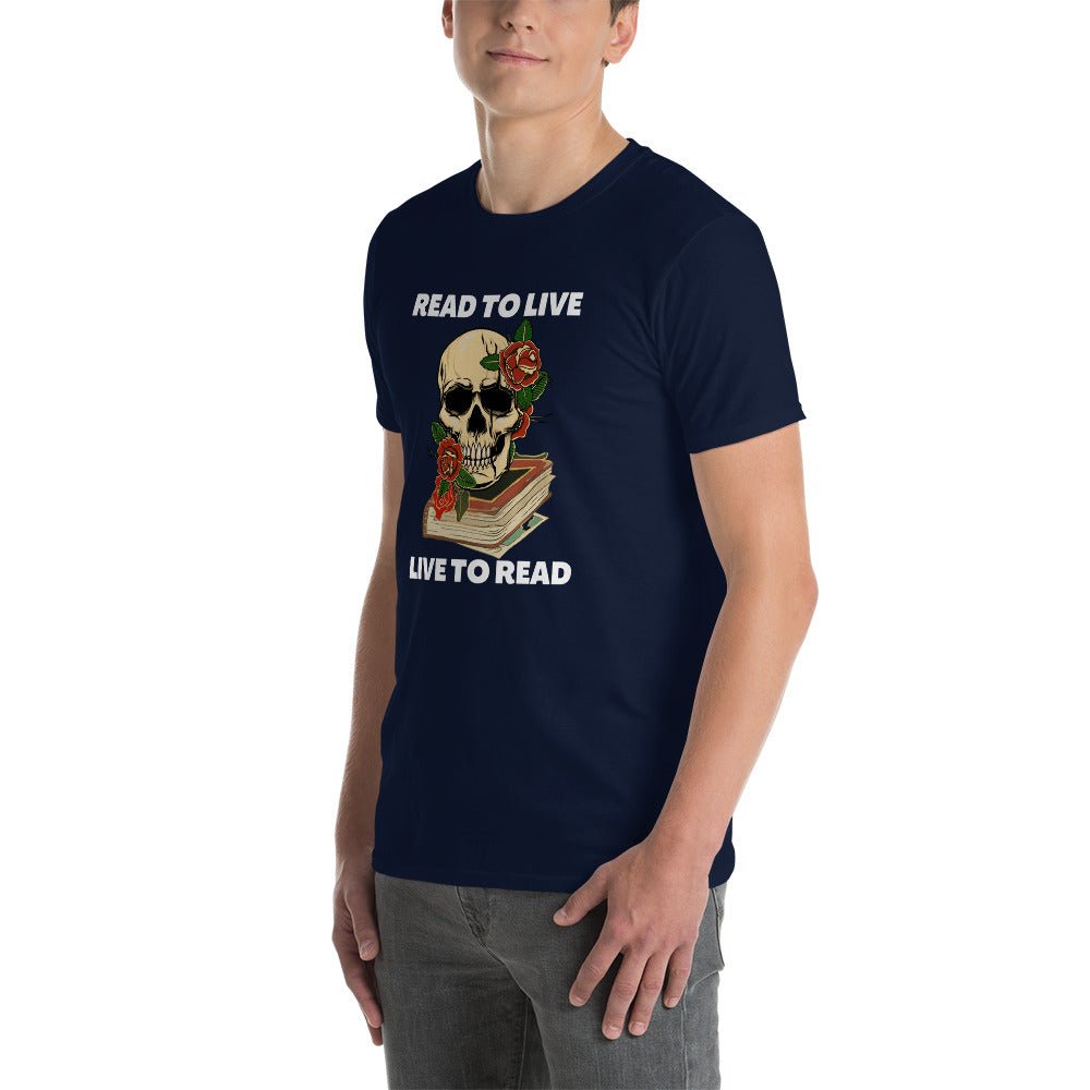 Read to Live Unisex T-Shirt - Kindle Crack