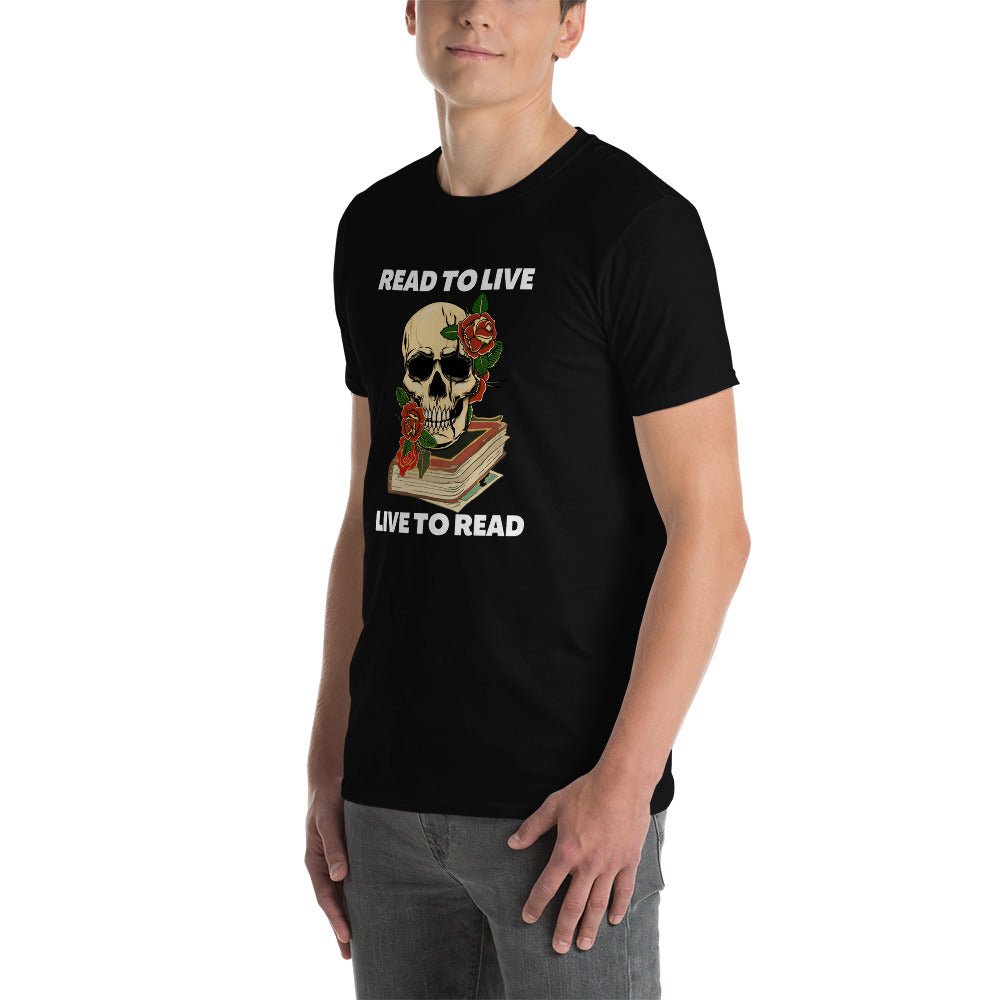 Read to Live Unisex T-Shirt - Kindle Crack