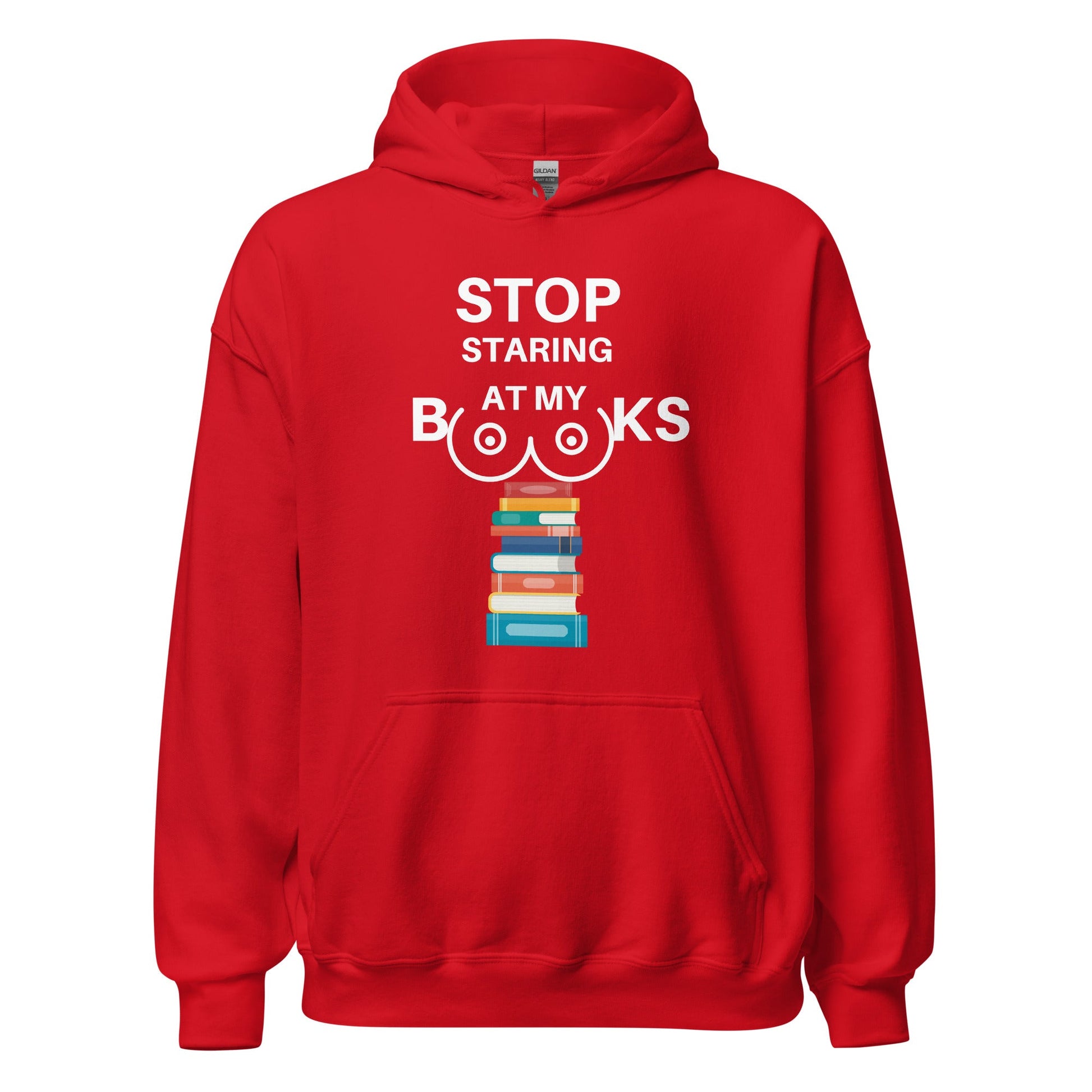 Stop Staring At My Books Hoodie - Kindle Crack