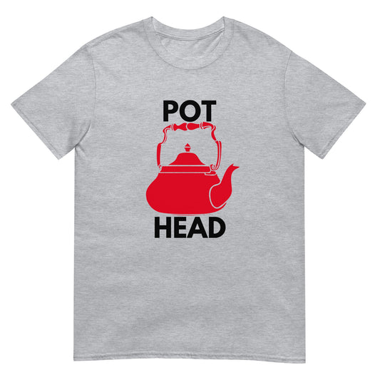 Tea Pot Head Unisex T-Shirt - Kindle Crack