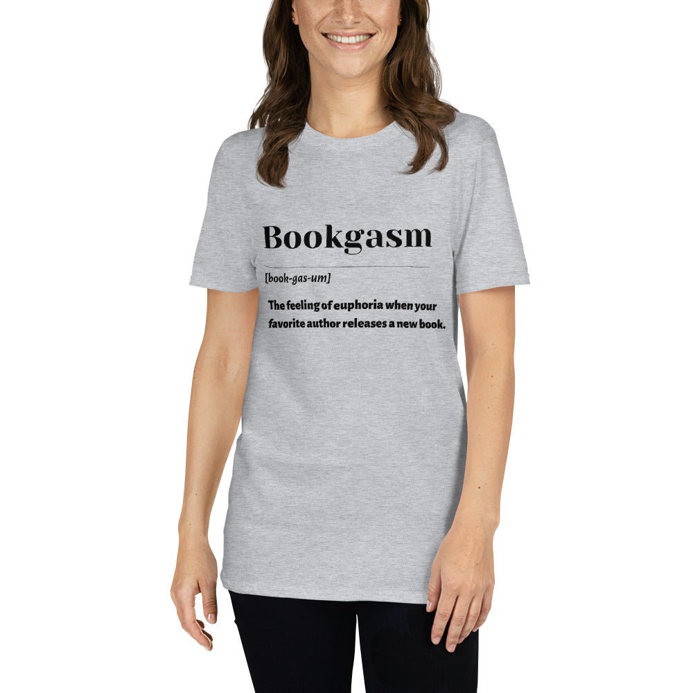The Bookgasm T-Shirt - Kindle Crack