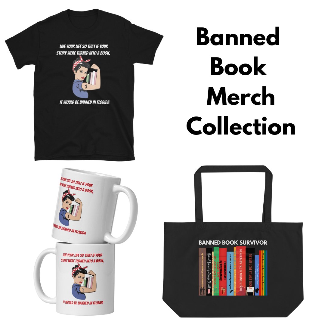 Banned Book Merch Collection - Kindle Crack