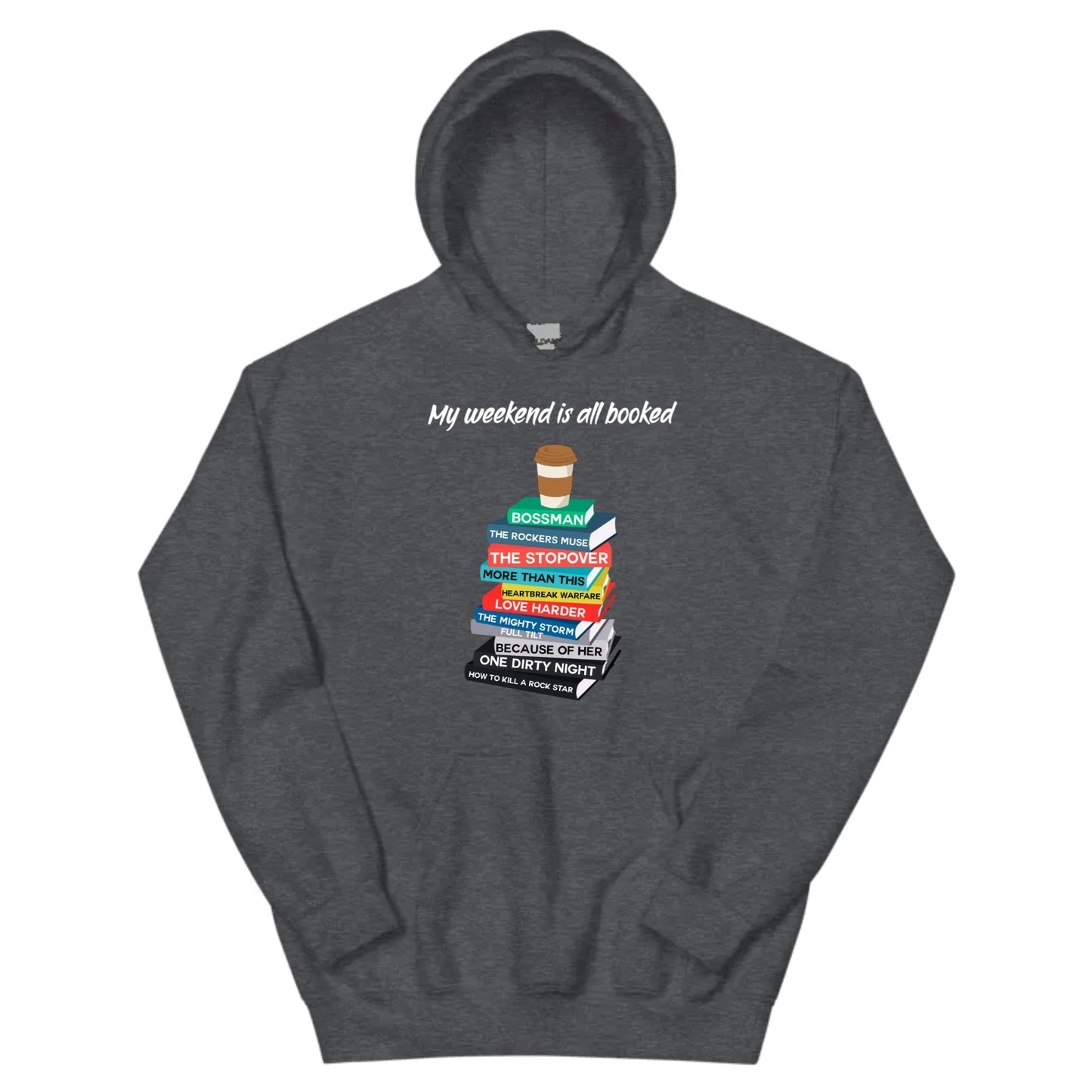 Personalized Book Stack Hoodies