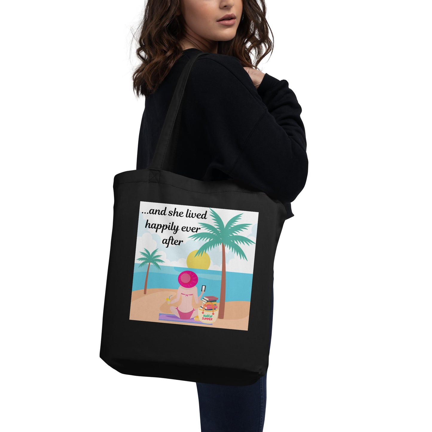 And She Lived Happily Ever After Eco Tote Bag