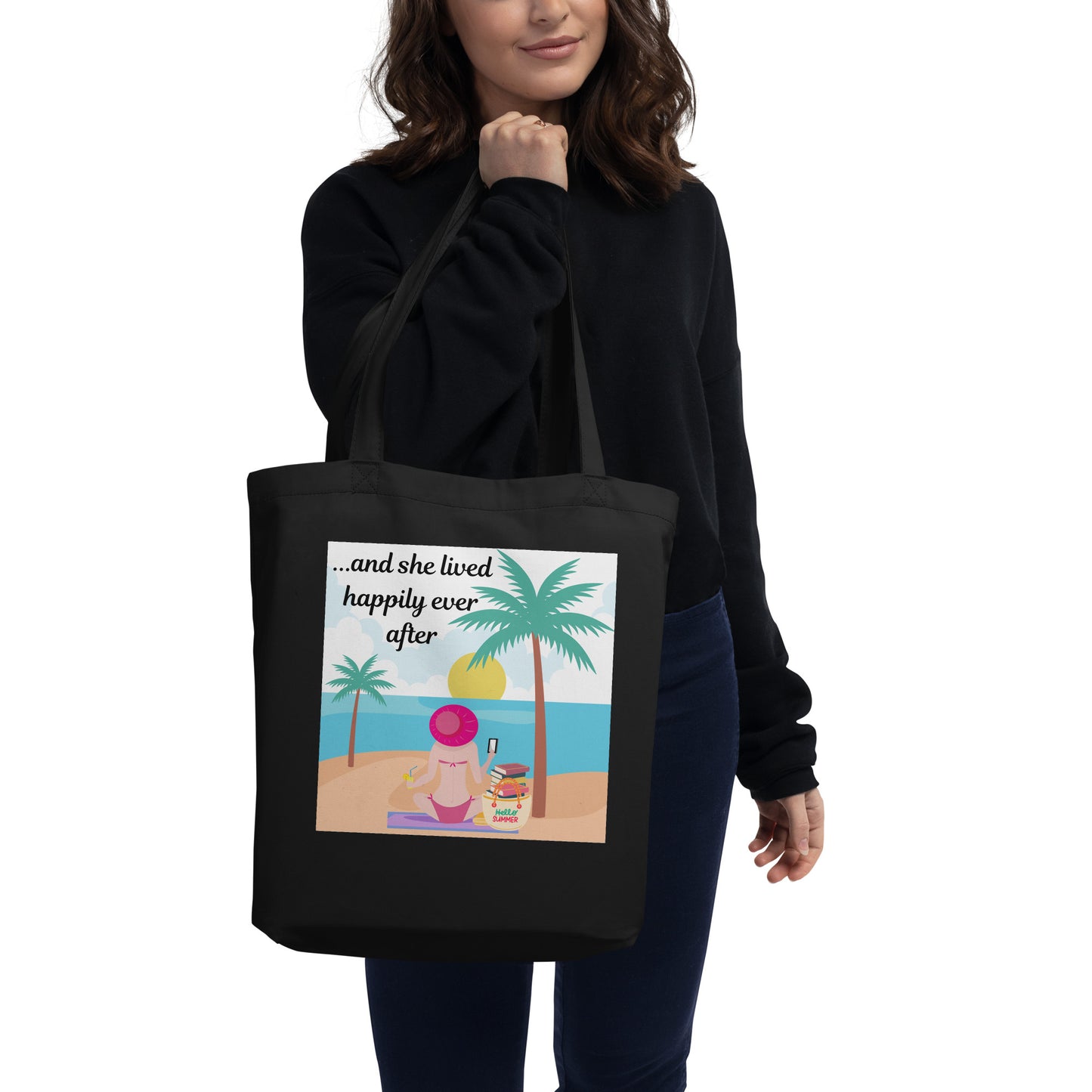 And She Lived Happily Ever After Eco Tote Bag