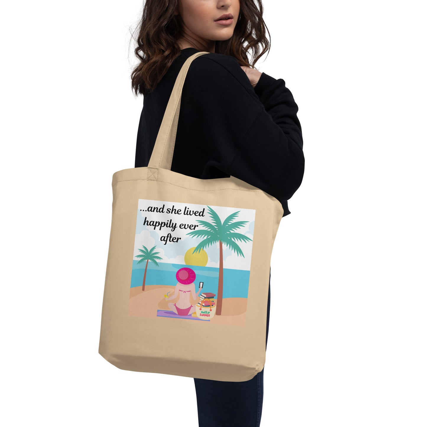 And She Lived Happily Ever After Eco Tote Bag