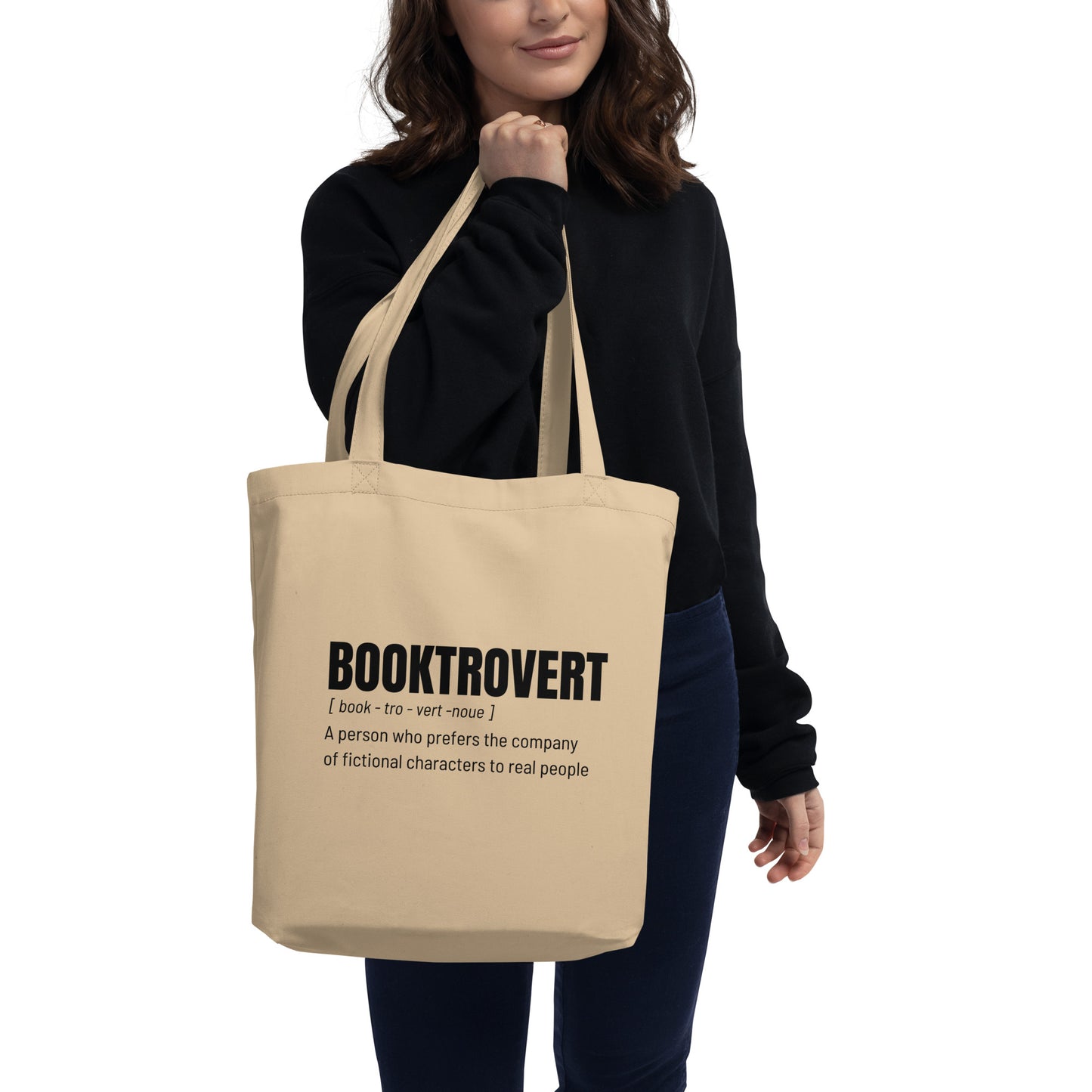 Booktrovert Organic Cotton Tote Bag