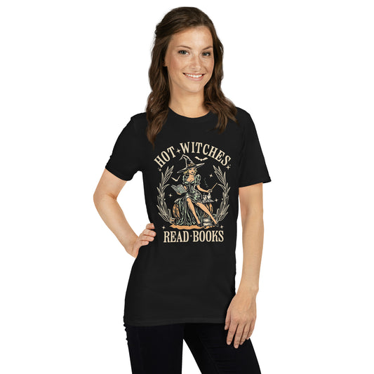 Hot Witches Read Books T-Shirt