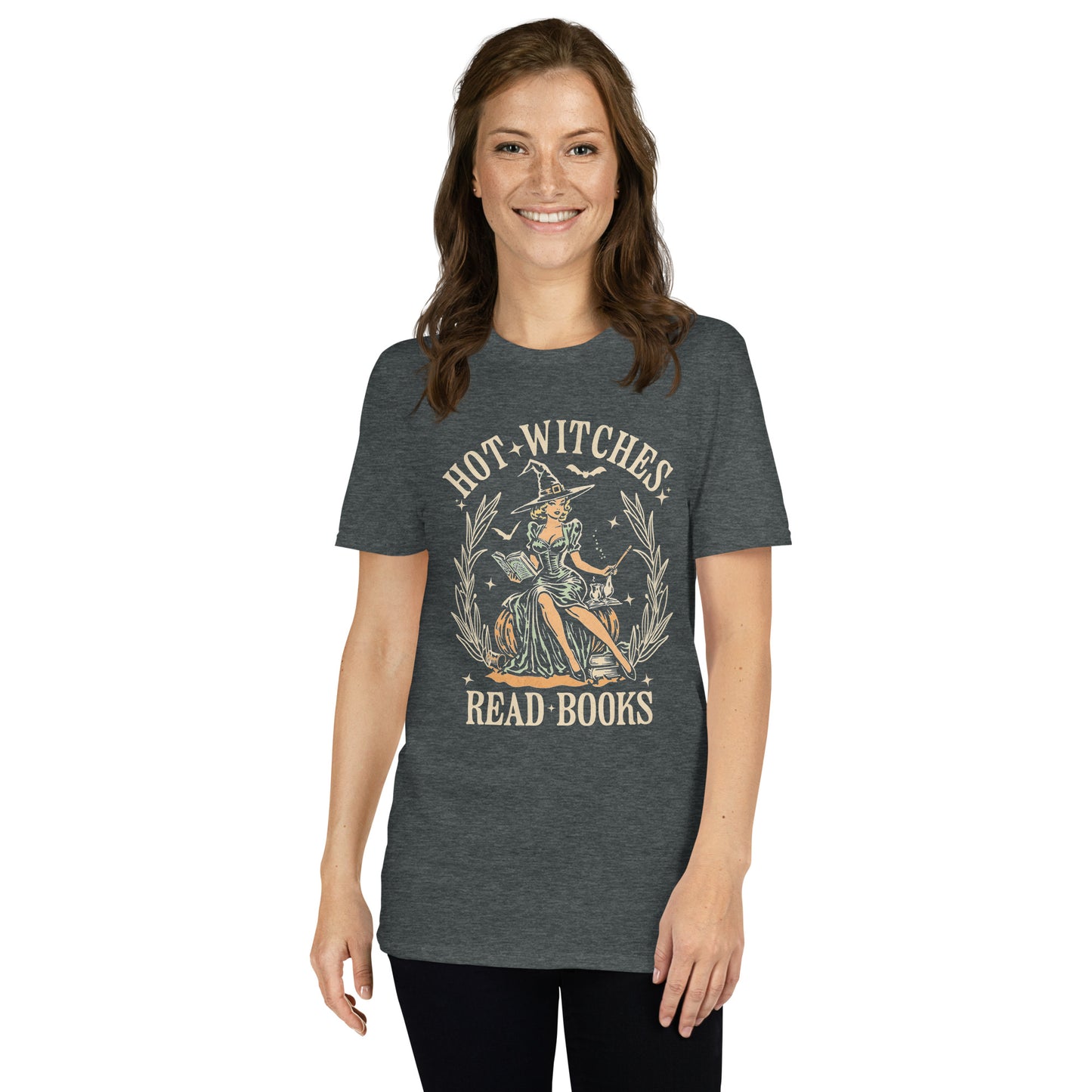 Hot Witches Read Books T-Shirt