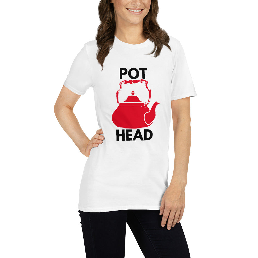 Tea Pot Head Unisex T-Shirt - Kindle Crack