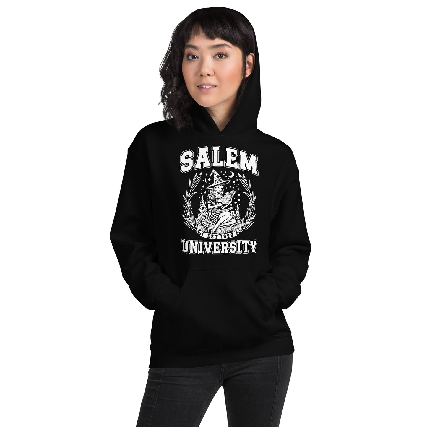 Salem University Book Witch Unisex Hoodie