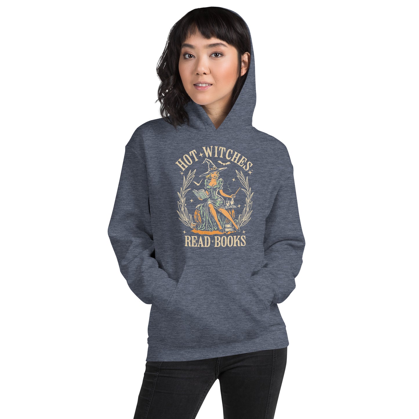 Hot Witches Read Books Hoodie