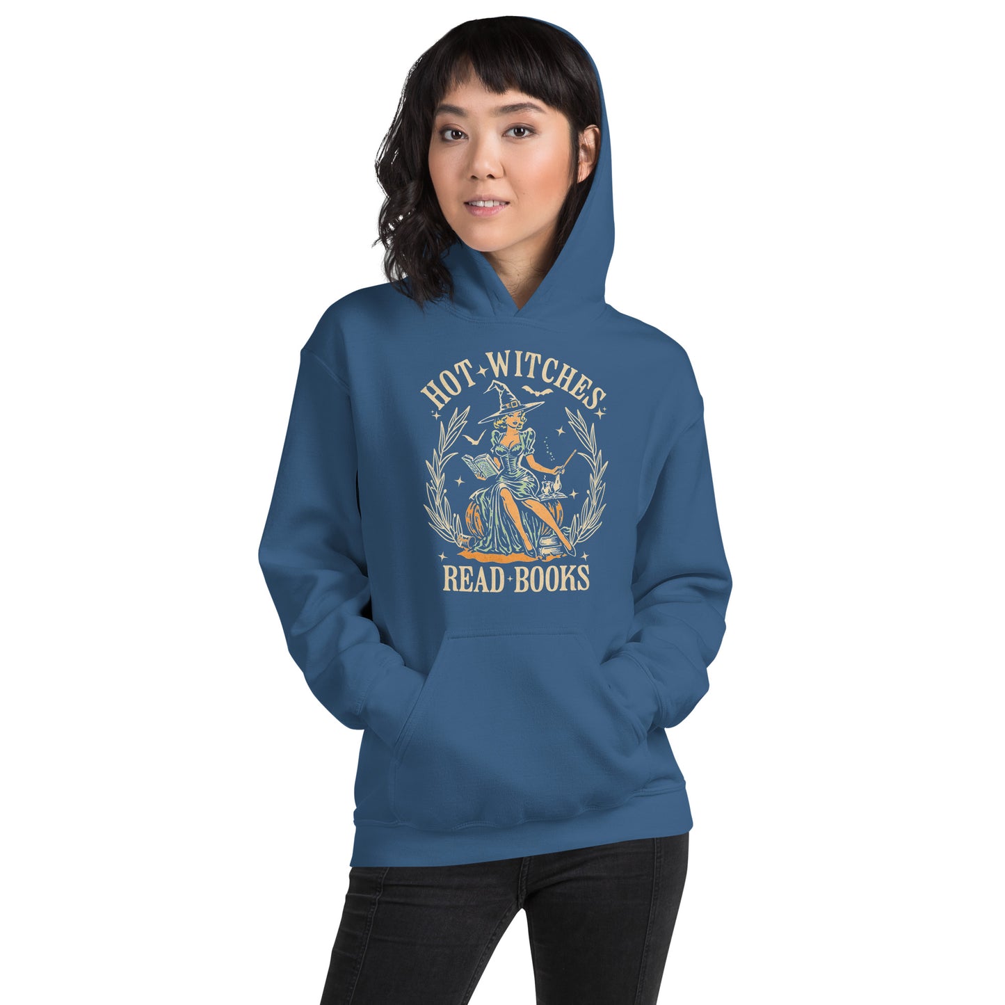 Hot Witches Read Books Hoodie