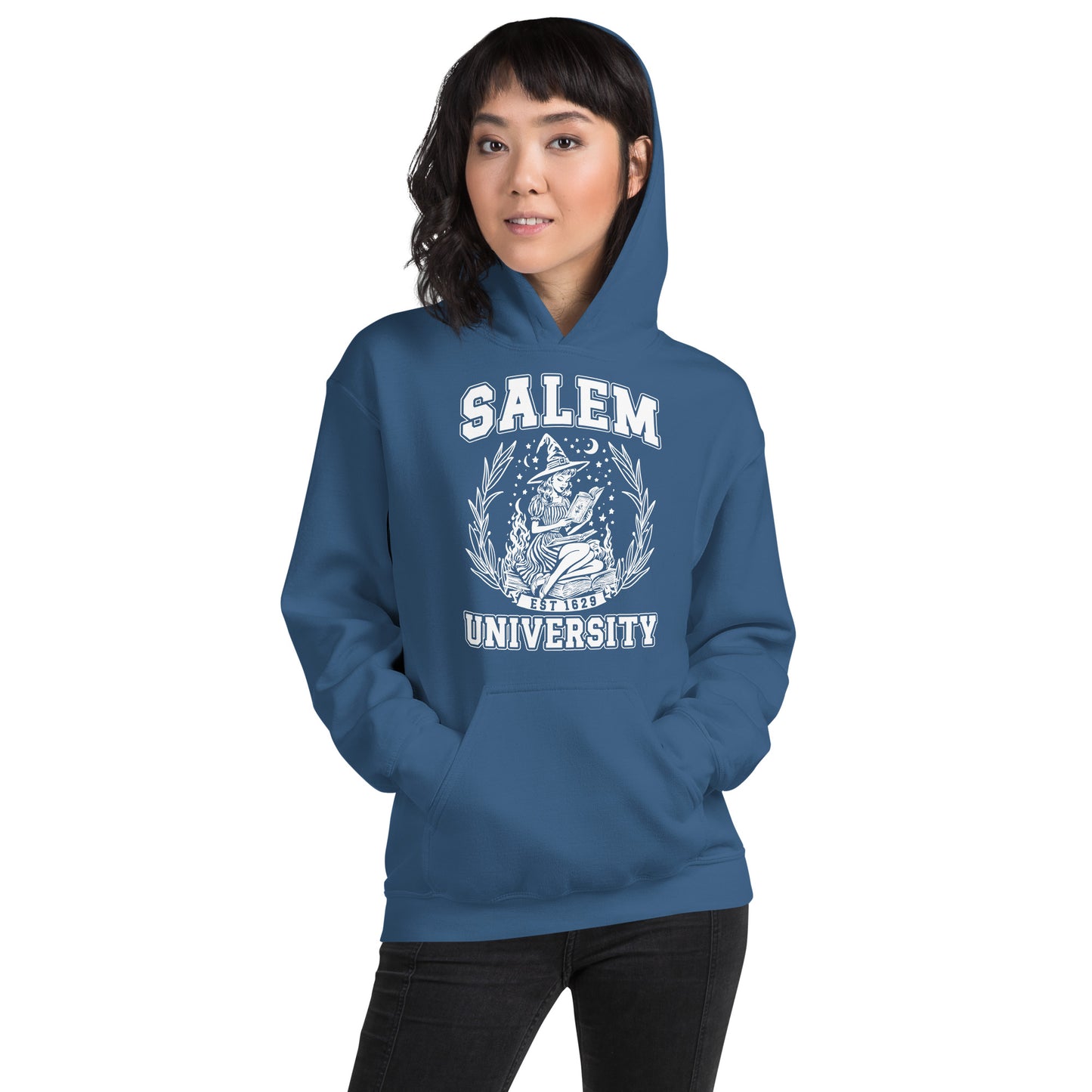 Salem University Book Witch Unisex Hoodie