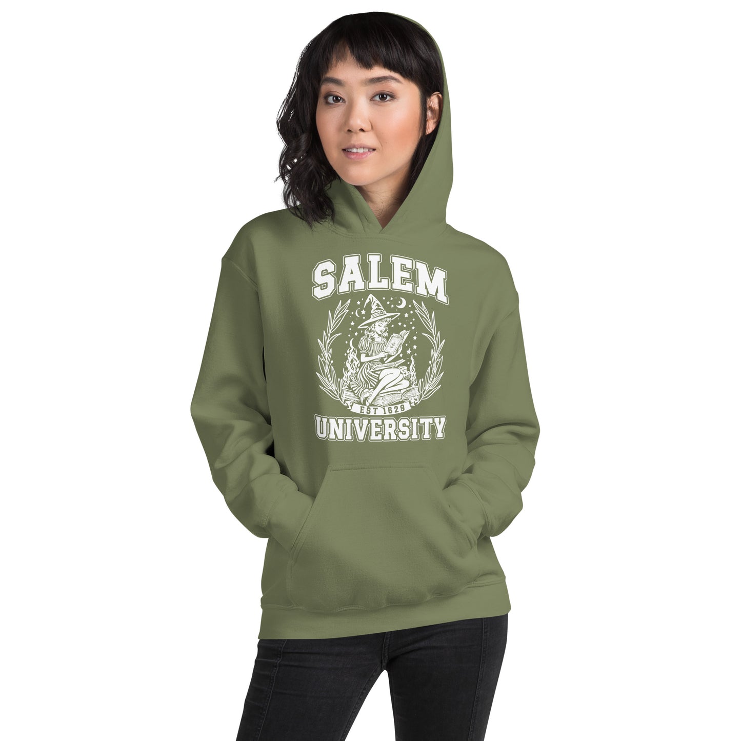 Salem University Book Witch Unisex Hoodie