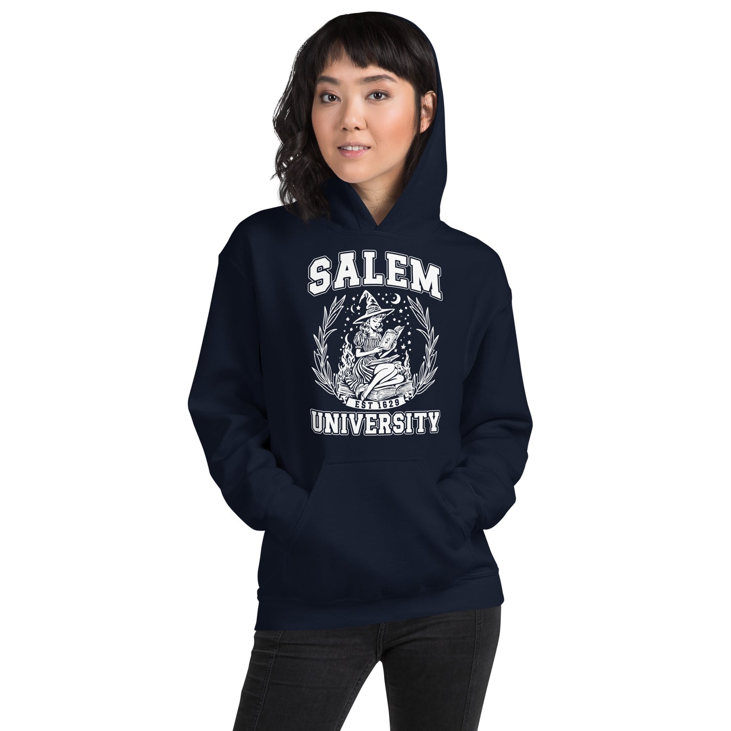 Salem University Book Witch Unisex Hoodie