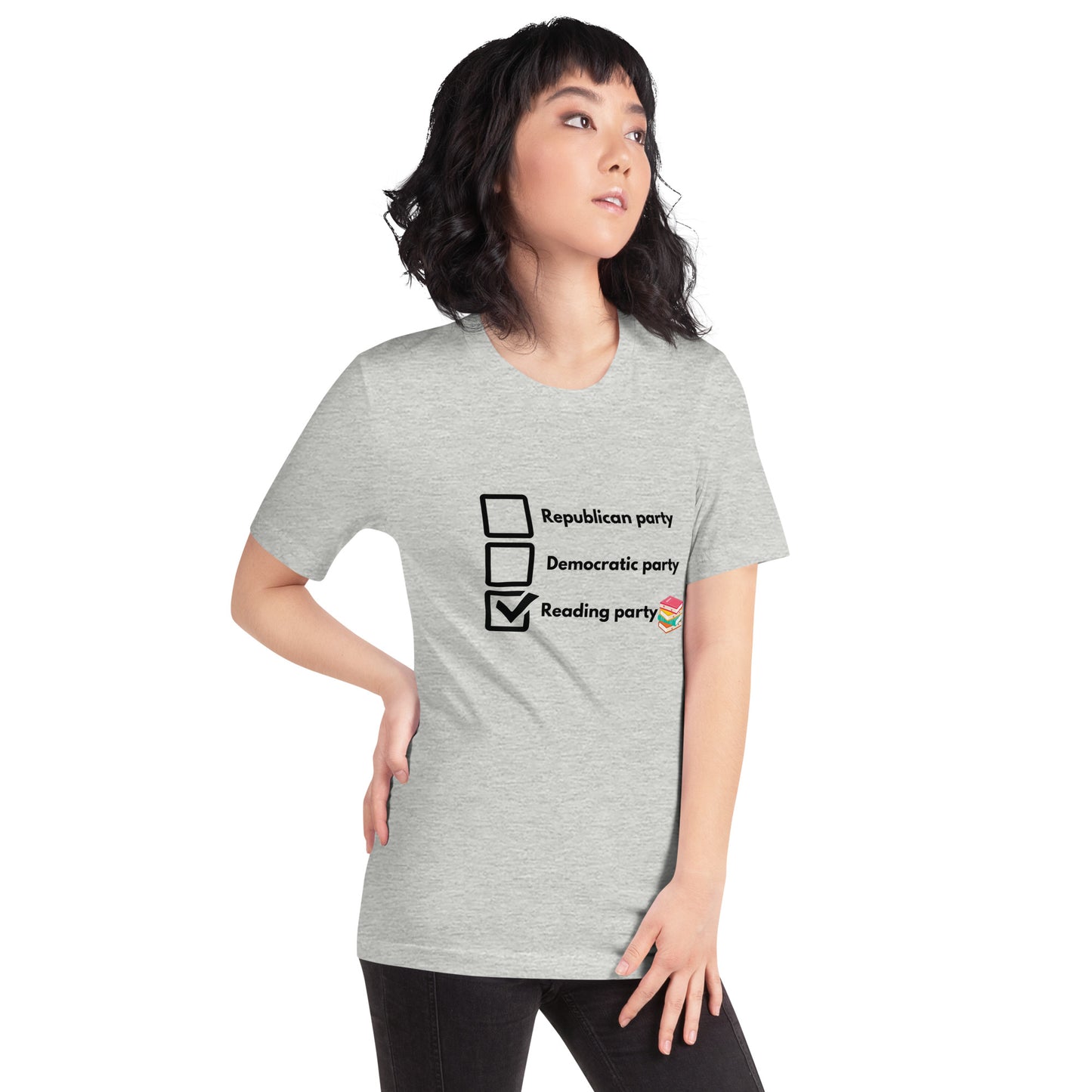 Reading Party Political Unisex T - shirt - Kindle Crack