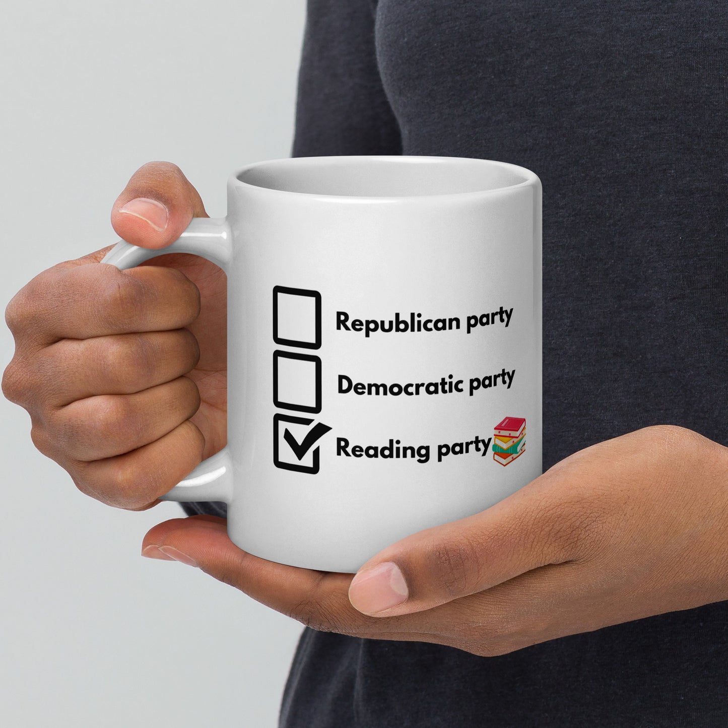 Reading Party Book Mug