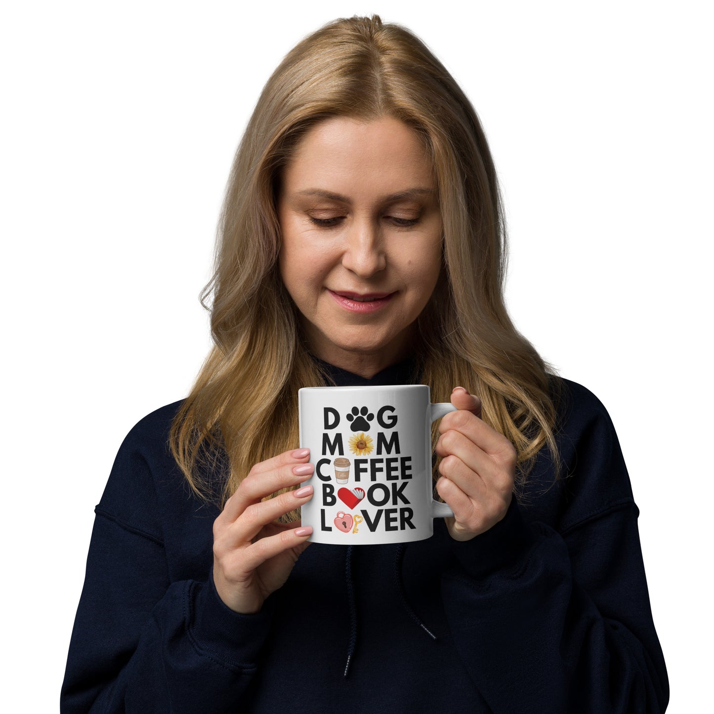 Dog Mom Coffee Book Lover Mom Mug