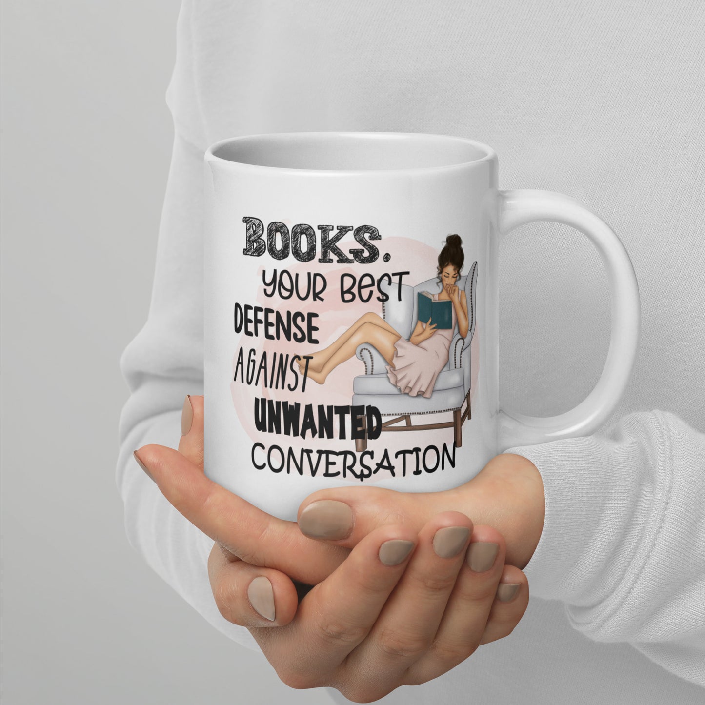 Cute Book Lovers Book Mug