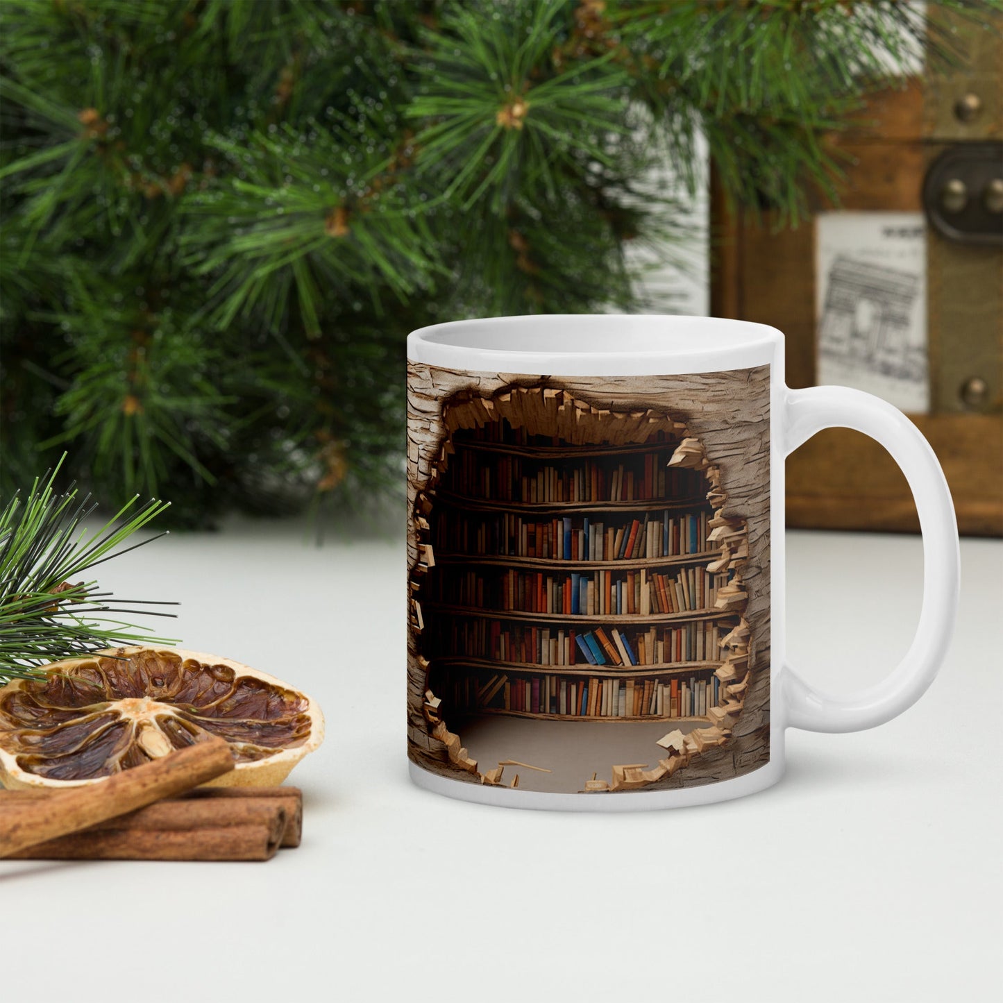 3D Book Cave Mug - Kindle Crack