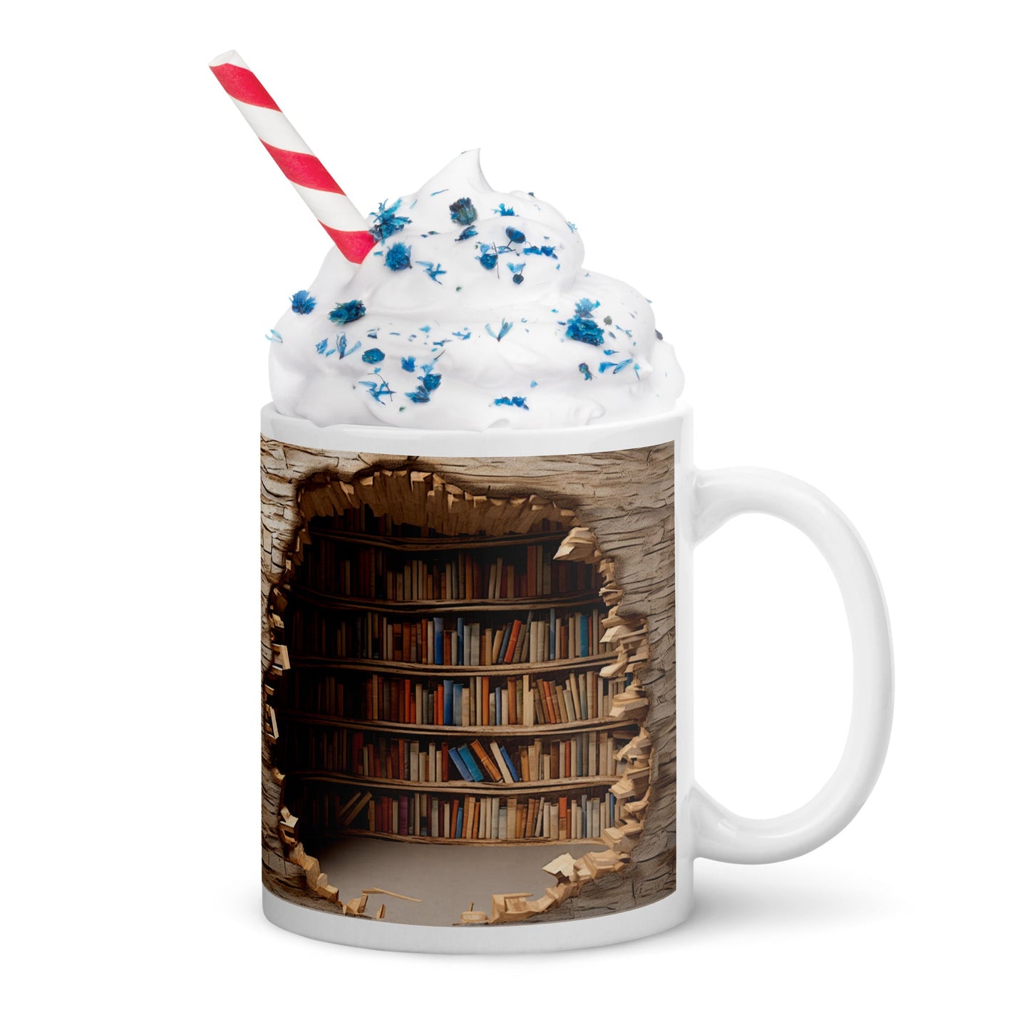 3D Book Cave Mug - Kindle Crack