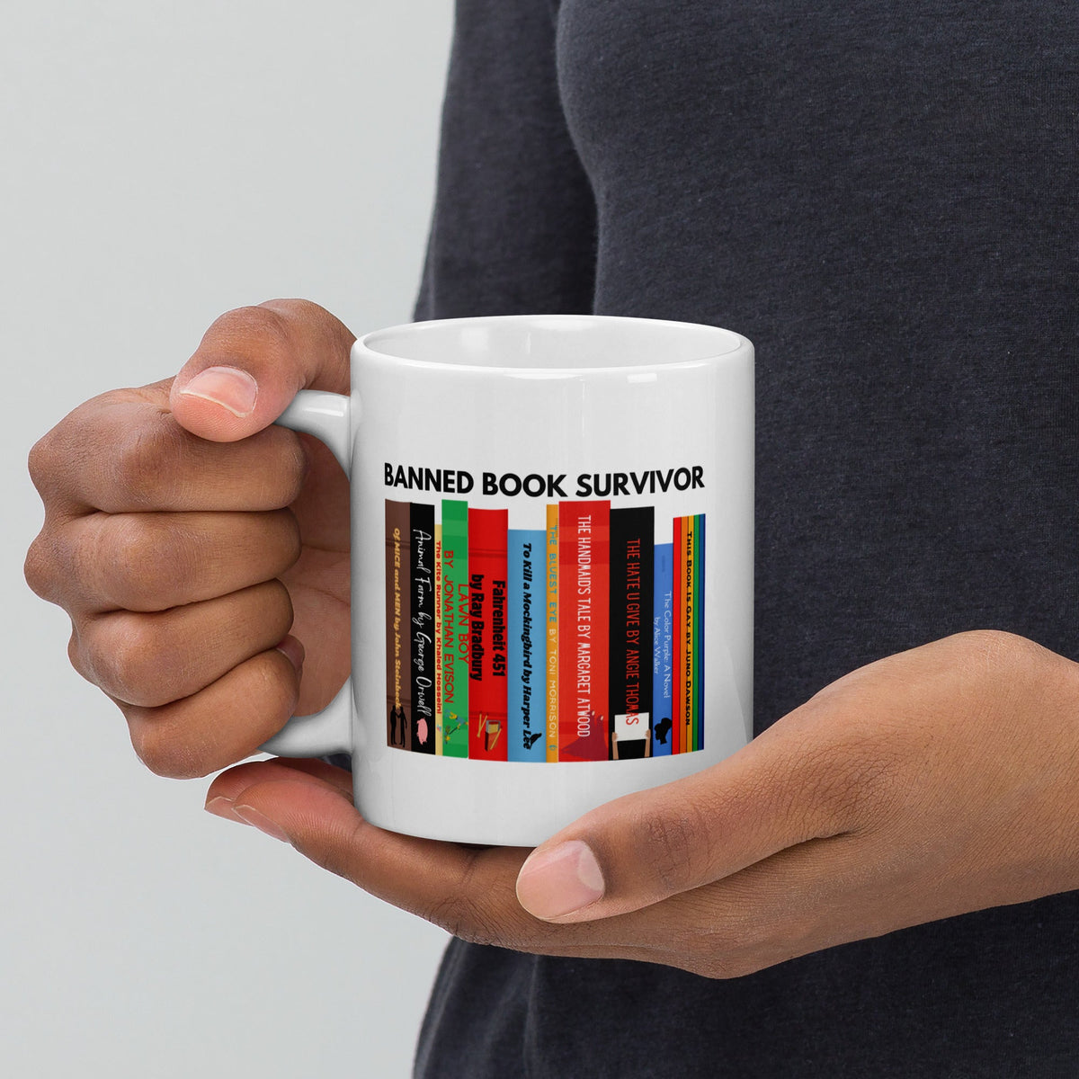 Banned Book Mug - Kindle Crack