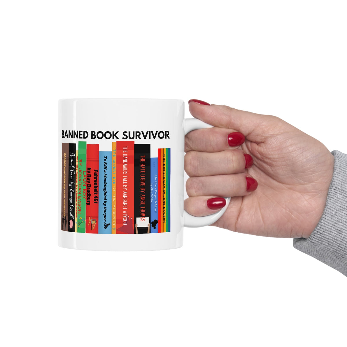 Banned Book Mug - Kindle Crack