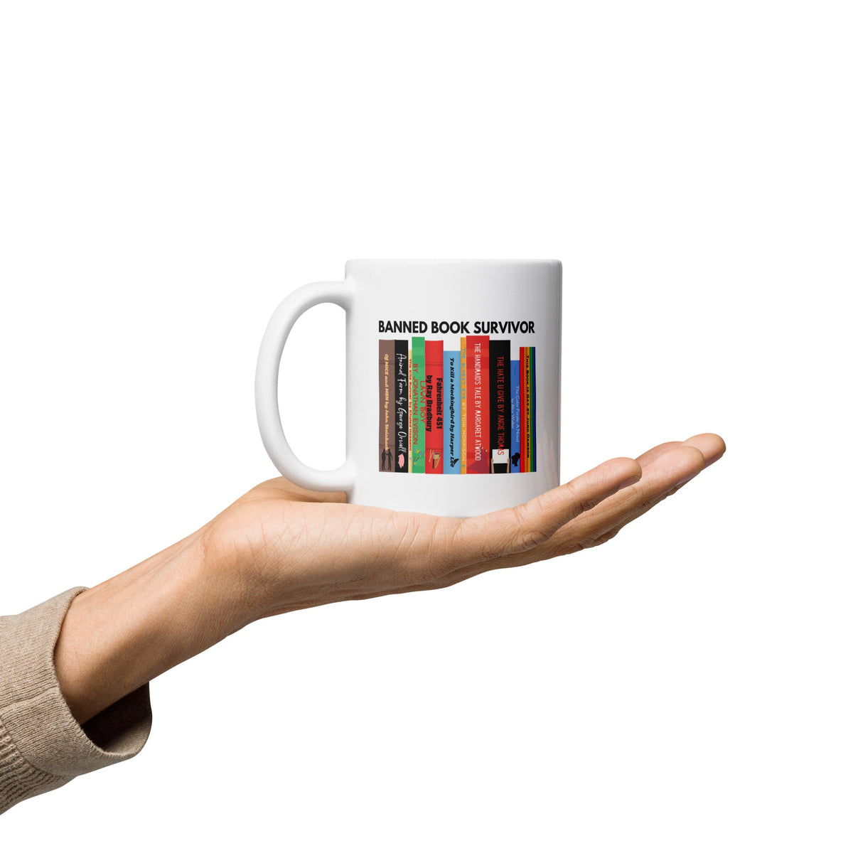 Banned Book Mug - Kindle Crack