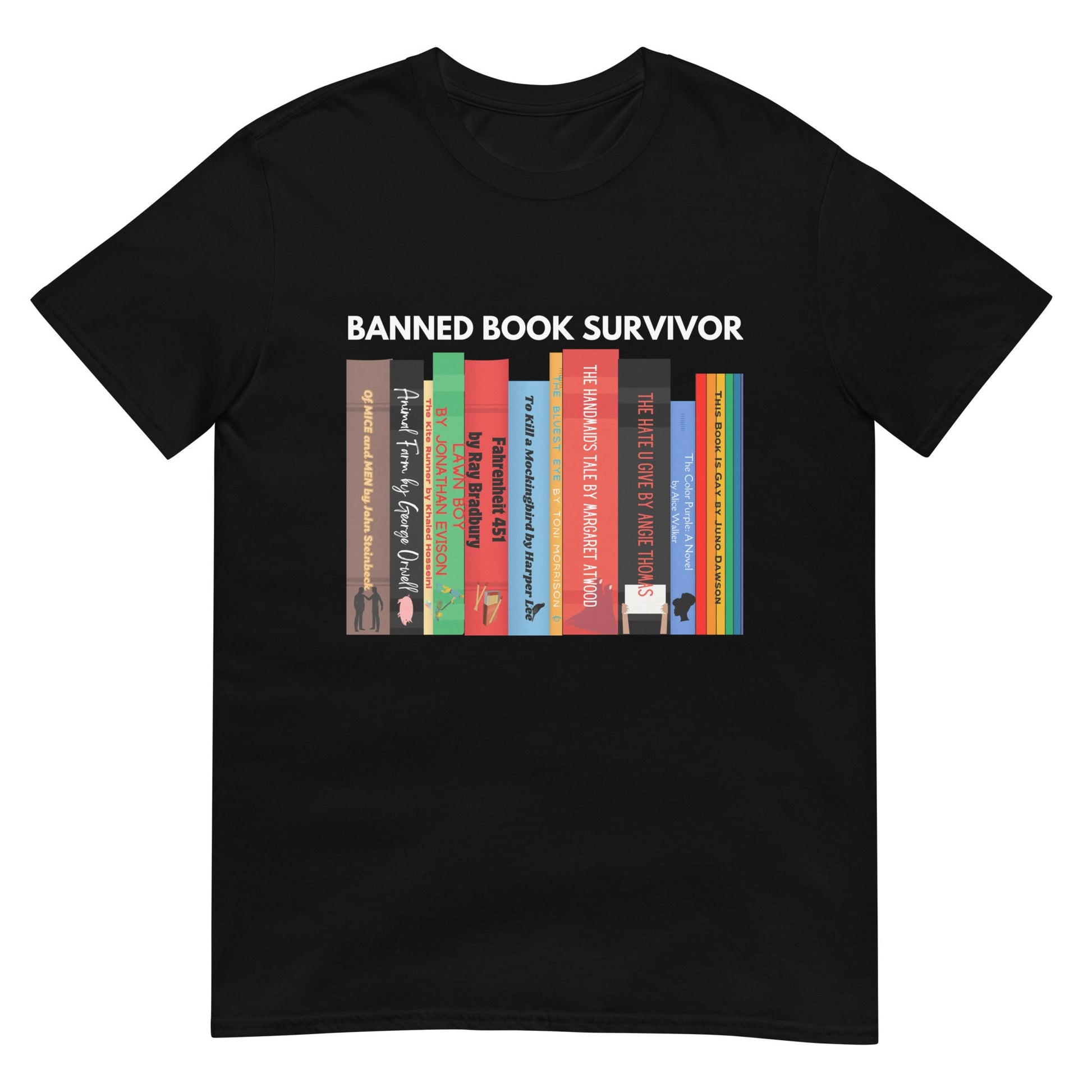 Banned Book Survivor T-Shirt - Kindle Crack