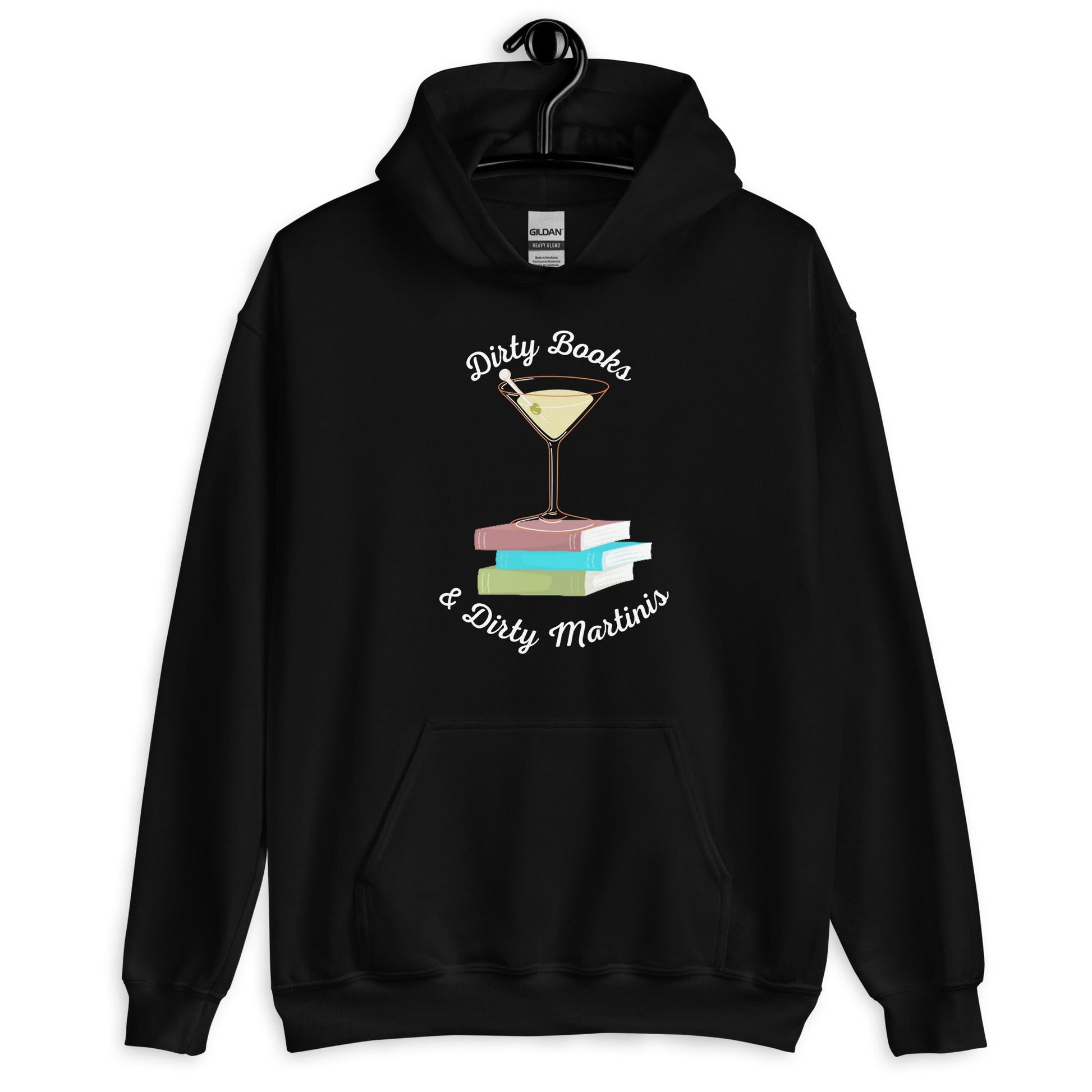 Dirty Books & Dirty Martinis Hoodies - Kindle Crack