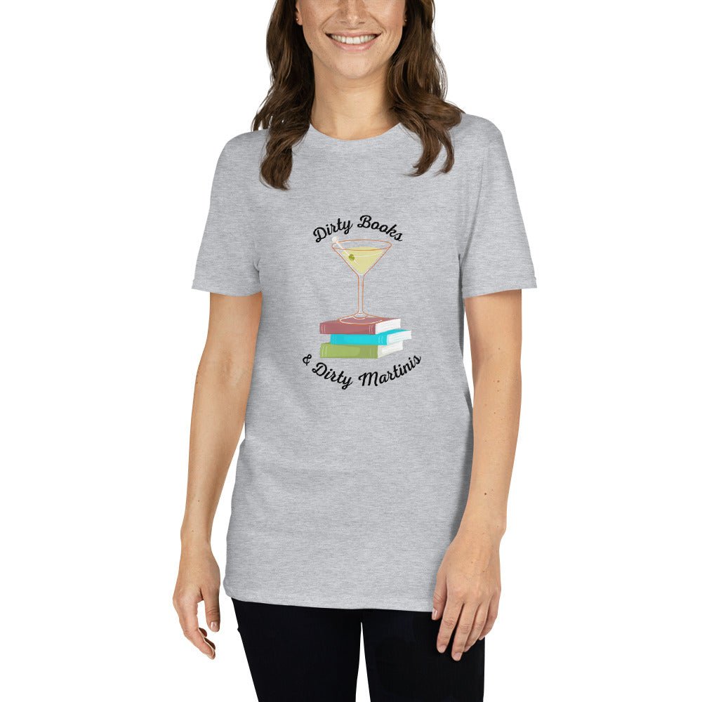 Dirty Books & Dirty Martinis T-Shirts - Kindle Crack