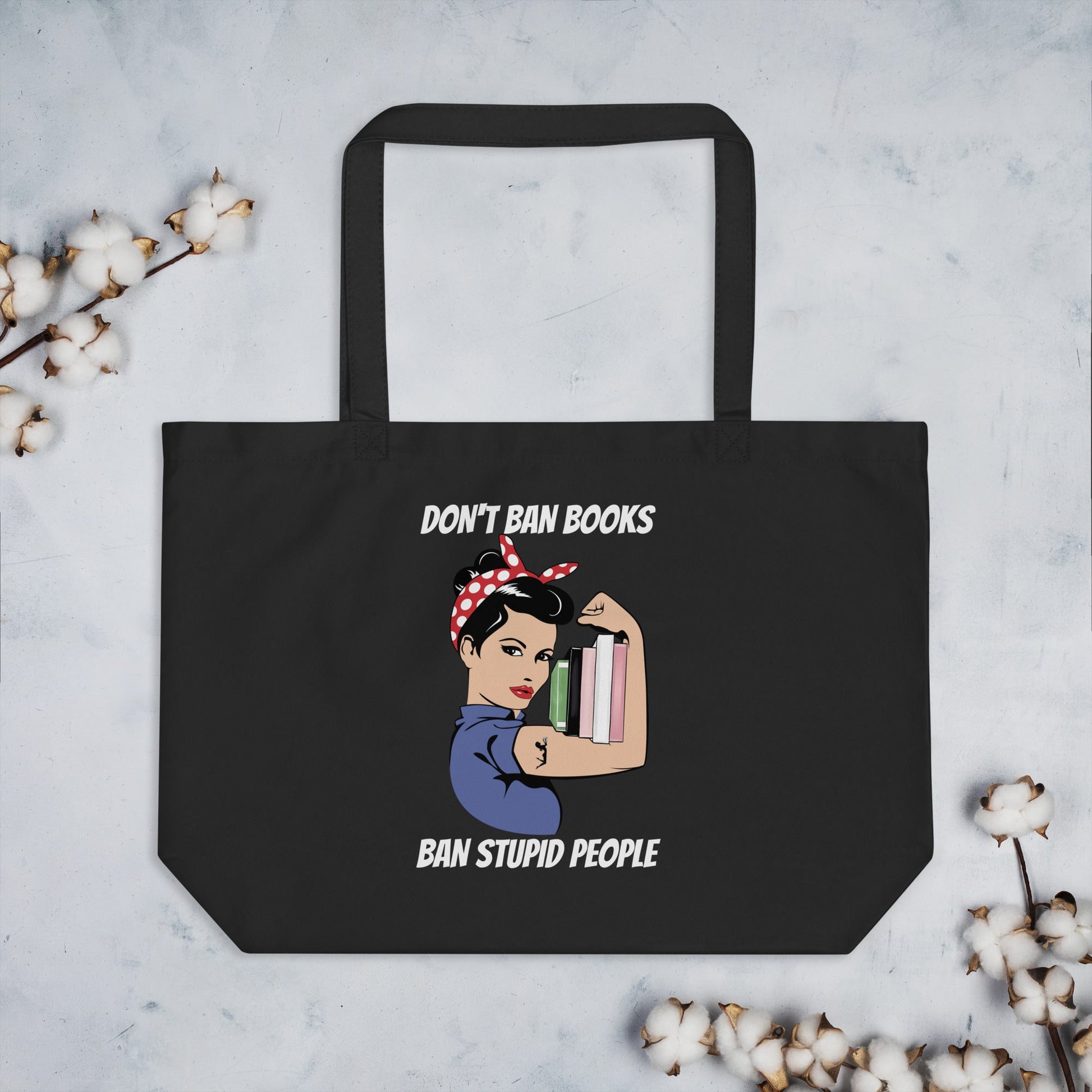 Don't Ban Books Tote Bag - Kindle Crack