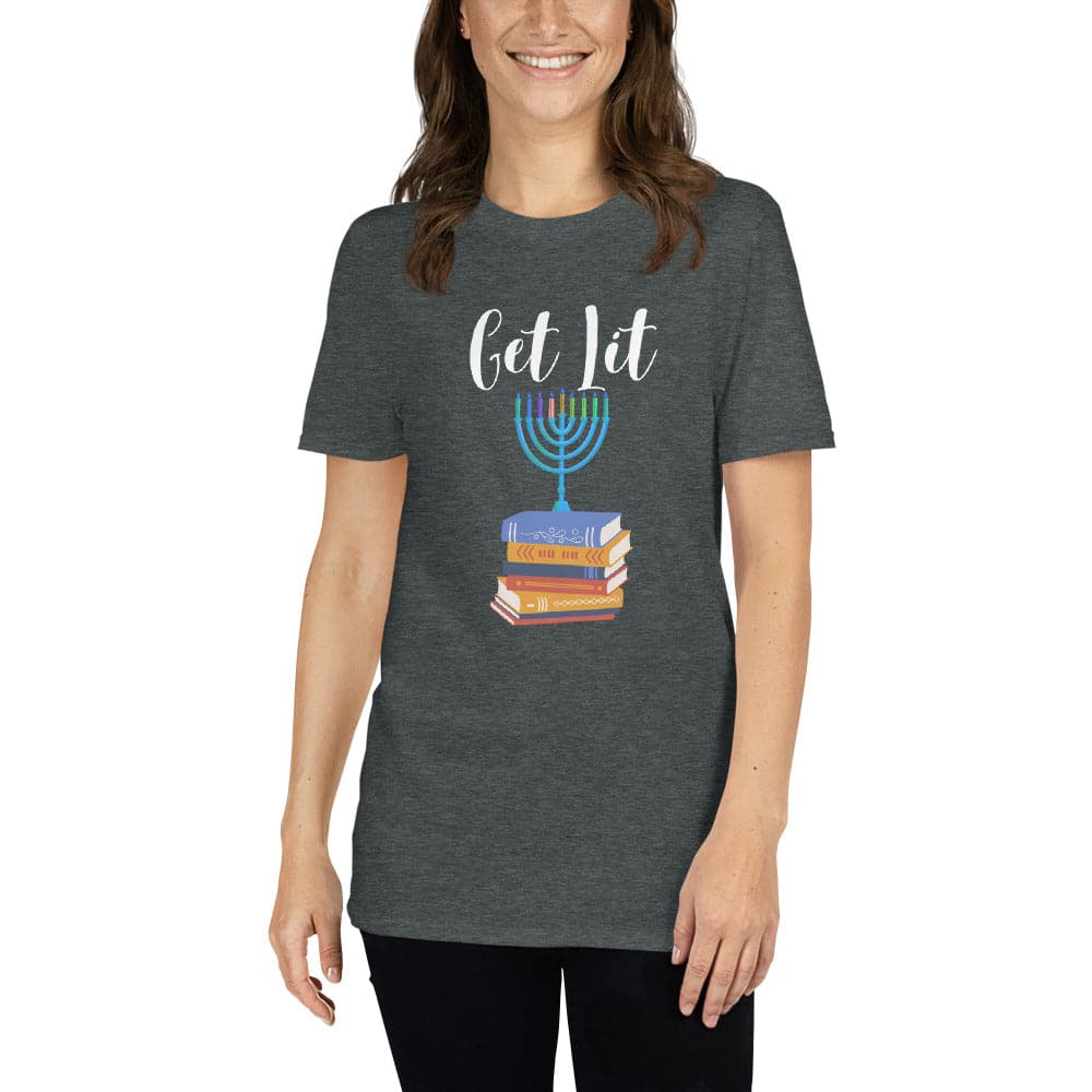Get Lit Holiday T-Shirt - Kindle Crack