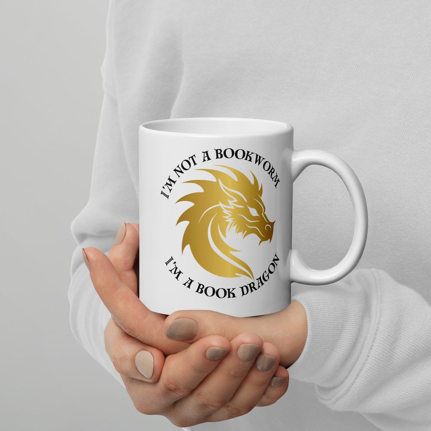 I'm a Book Dragon Mug - Kindle Crack